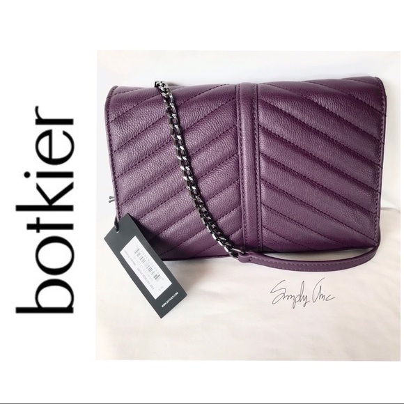 NWT Botkier genuine leather clutch shoulder bag - Picture 5 of 6